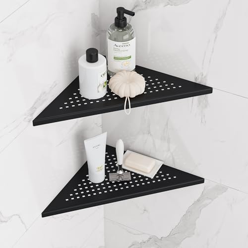 Neodrain Duschregal Ecke Edelstahl 304 Duschablage Schwarz Eingebautes Duschkorb Halterung für Bad, Küche, 2 Stück Neodrain Duschregal Ecke Edelstahl 304 Duschablage Schwarz Eingebautes Duschkorb Halterung für Bad, Küche, 2 Stück von Neodrain