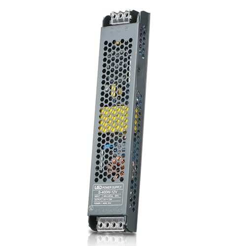 Neoglint 12 V 400 W Transformator, 12 V AC 220 V auf DC 12 V 33 A Netzteil, 12 V LED-Netzteil, ultradünner Transformator, LED-Treiber, 12 V LED-Transformator für Lichtstreifen und LED-Glühbirnen von Neoglint