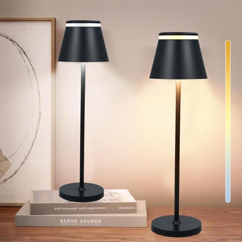 Neoglint Dimmbare led akku tischleuchte,Unterstützt Typ-C,tischlampe kabellos,Touch-Steuerung,Hat eine Timing-Funktion,IP54,3 Farbtemperaturen,10 Helligkeitsstufen einstellbar,Schwarz Neoglint Dimmbare led akku tischleuchte,Unterstützt Typ-C,tischlampe kabellos,Touch-Steuerung,Hat eine Timing-Funktion,IP54,3 Farbtemperaturen,10 Helligkeitsstufen einstellbar,Schwarz von Neoglint