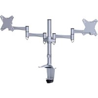 Neomounts FPMA-D1330DSILVER 2fach Monitor-Tischhalterung 25,4cm (10 ) - 68,6cm (27 ) Silber Höhe von Neomounts
