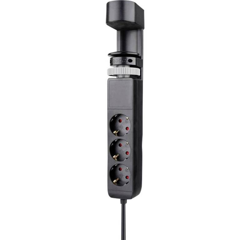 Neomounts by Newstar Neomounts DS22-840BL6 Tischsteckdose Schwarz Schutzkontakt 1 St. Steckdosenleiste (Kabellänge 1.40 m) von Neomounts by Newstar