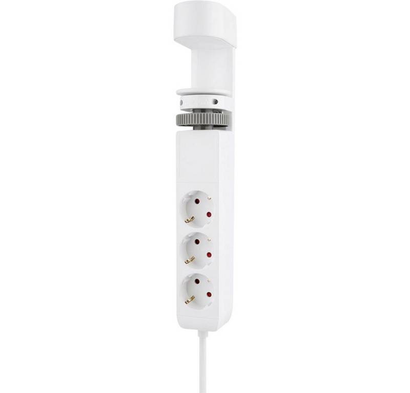 Neomounts by Newstar Neomounts DS22-840WH6 Tischsteckdose Weiß Schutzkontakt 1 St. Steckdosenleiste (Kabellänge 1.40 m) von Neomounts by Newstar
