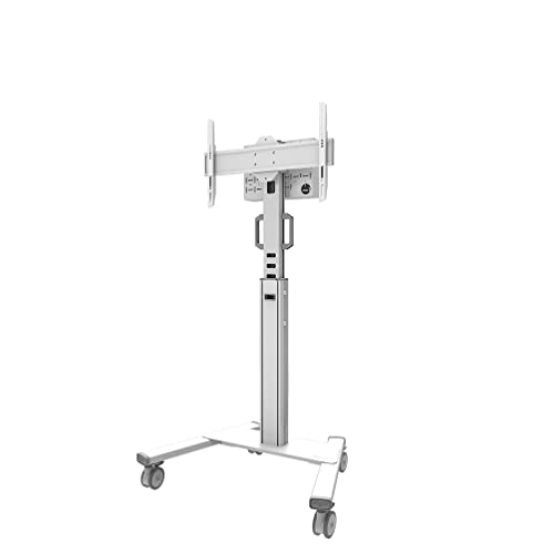 NEOMOUNTS by NEWSTAR Select Mobile Display Floor Stand (32-75") 10 cm. Wheels White von Neomounts