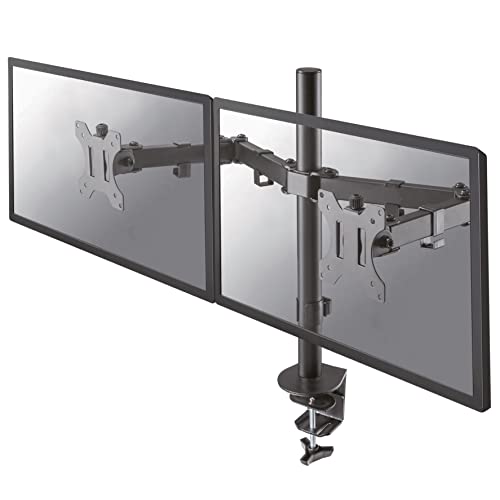 Neomounts by Newstar Monitor Tischhalterung schwarz FPMA-D550DBLACK doppel 10-32 16kg von Neomounts