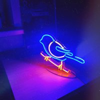 Kohlmeise Led Neon Schild | Meise Vogel Wanddekor, Schlafzimmer Dekor Teenager, Helle Wandkunst von NeonCentre