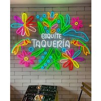 Personalisierte Benutzerdefinierte Business Restaurant Logo Neonlicht Zeichen Für Wohnkultur Wand Kunst Logos Events Shop Beschilderung von NeonCraftArt