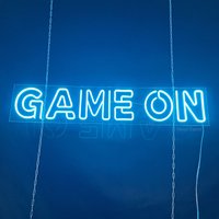 Game Sign Led Neon Schild, Spiel Neon, Schlafzimmer Led Schild Custom, Schlafzimmer, Zuhause, Zimmer Wand Deko von NeonEvent