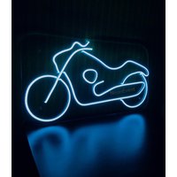 Motorrad Neon Schild, Motosport Neon, Ride Custom Led Schild von NeonEvent