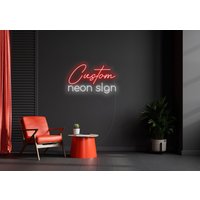 Neon Schild, Schlafzimmer Led Wanddeko, Custom Led Hochzeit Schild von NeonEvent