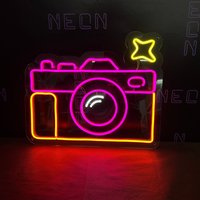 Foto Kamera Led Neon Schild von NeonFamilyShop