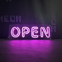 Offene Led Neon Schild von NeonFamilyShop