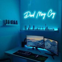 Der Teufel Kann Weinen Leuchtreklame Spielzimmer Dekor Wandkunst Beleuchtung, Wandtattoo Der Teufel Kann Weinen Leuchtreklame Spielzimmer Dekor Wandkunst Beleuchtung, Wandtattoo von NeonLands