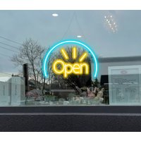 Öffnen Sie Dekoration Neonschild Offenes Neonlicht Silikon-Neon-Led-Schild Für Bar-Shop-Restaurant-Dekoration von NeonLands