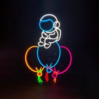 Astronaut Auf Luftballons - Led Neon Schild, Custom Led Licht, Schild Wand Neon, Dekor, Weltraum Geschenke Für Kinder von NeonLefthander