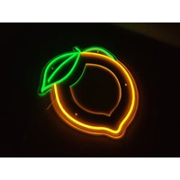 Zitrone Neonschild, Limette Led-Licht, Led Benutzerdefinierte Zitrus Nachtlicht von NeonManiaUSA