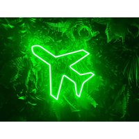 Flugzeug Dekoration I Led Light Neon Sign Wanddekoration Grün/Leuchtbild Personalisiertes Geschenk Geburtstag Schild Flugzeug Dekoration I Led Light Neon Sign Wanddekoration Grün/Leuchtbild Personalisiertes Geschenk Geburtstag Schild von NeonNovaStore