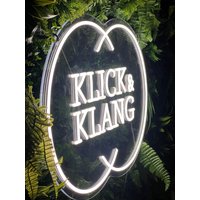 Neon Schild Mit Name I Licht Iindividuelle Light Sign Leuchtschriftzug Personalisiert Geschenk Decoration Led Hochzeit Lampe von NeonNovaStore