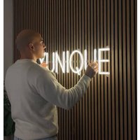 Personalisierte Led Neon Sign I Schild Licht Eigenes Design Leuchtschrift Personalisiertes Geschenk Wohnaccessoires von NeonNovaStore