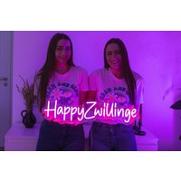 Personalisiertes Neonschild I Neon Sign Individuelle Licht Leuchtschrift Personalisiert Geschenk Decoration Hochzeit Home Interior von NeonNovaStore