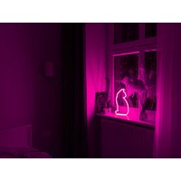 Enseigne Au Néon Décorative Pour Amoureux Des Chats, Œuvre D'art Murale Animal, Décoration Enseigne Chat Mignon, Cadeau Led Lumineux, Murale von NeonOnShop