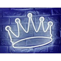 Krone Neon Schild Geschenk Led Licht Zeichen Logo Wanddekor Benutzerdefinierte Schild, Braut Party Raum Dekoration, Krone von NeonOnShop