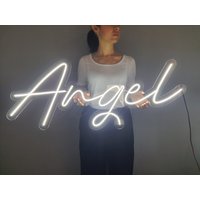 Personalisiertes Neon Leuchtschild, Custom Schild Für Zuhause, Led Mit Fernbedienung, Name Schild, Light Sign Logo von NeonOpen