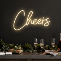 Cheers/, Hochzeit Leuchtreklame, Bar Schild, Benutzerdefinierte Neon Leuchtreklame, Haus Bar Pub Party Raum Wanddekoration, Champagner Bier Led von NeonSignCustomKing