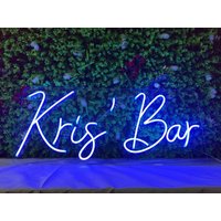 Benutzerdefinierte Home Bar Neon Schilder, Geschenke Für Vater, Dad's Bier, Vatertagsgeschenk, Ihn, Man Cave Garage Wand Schild von NeonSignMaker