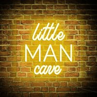 Little Man Cave Neon Schild Home Bar Dad Es Daddy Led Lichtschild Vatertag Geschenk von NeonSignMaker