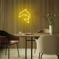 Mini Delfine Leuchtreklame Benutzerdefinierte Led Neonlicht Zeichen Wand Neon Wand-Dekor Neonschild Anime Hochzeit Neonlicht-Zeichen von NeonSignMaker