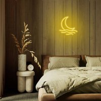 Mini Mond Licht Leuchtreklame Benutzerdefinierte Led Neonlicht Zeichen Wand Neon Wand-Dekor Anime Logo Neonlicht-Zeichen von NeonSignMaker