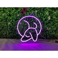 Mini Sleepy Dog Neon Schild/Benutzerdefinierte Schild/Neon Schild/Niedliches Schild/Wand Schild/Wand-Dekor/Hochzeitsdekor/Neon Licht/Anime Schild von NeonSignMaker