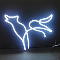 Mini Wolf Neon Leuchtreklame Benutzerdefinierte Led Neonlicht Zeichen Wand Schild Wand-Dekor Neon-Schild Anime Hochzeitsdeko Neonlicht-Zeichen von NeonSignMaker