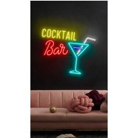 Cocktail Und Bar Led Neon Schild/Restaurant Essen Dekor von NeonWorkshopUA