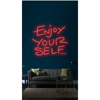Genießen Sie Ihr Selbst Led-Neonschild, Neonästhetik, Wandkunst, Schönheitssalondekor, Fotozone, Dekor Für Blogger, Schlafzimmerlichter von NeonWorkshopUA