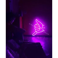 Shaka Led Neon Schild/Wanddekor von NeonWorkshopUA