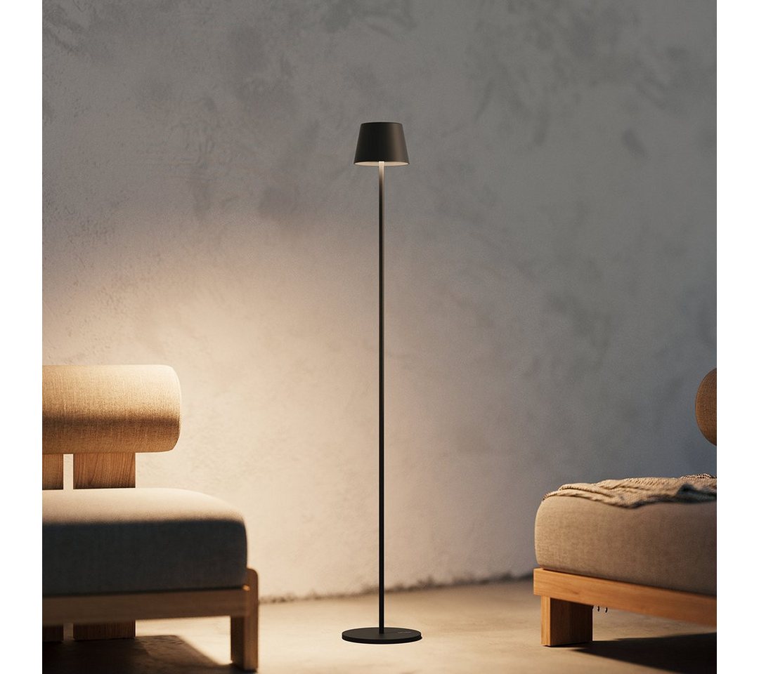 Neona LED Stehlampe YAVA Anthrazit, Dimmbar per Touch, LED fest integriert, Warmweiß Neona LED Stehlampe YAVA Anthrazit, Dimmbar per Touch, LED fest integriert, Warmweiß von Neona