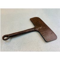 Vintage Handgemachte Fleisch Hacken Hacken Alte Schneidemesser Hatchet Küchenwerkzeug Messer 1940Er Jahre von NeoneleHome