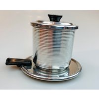 Vintage Kaffeekanne Espressokanne Kleine Aluminium Camping Kaffeemaschine Made in Udssr 1980Er Jahre von NeoneleHome