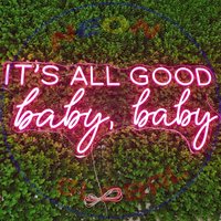 Es Ist Alles Gut Baby Leuchtreklame | Schlafzimmer Led-Leuchten Benutzerdefinierte Neon Party Babyparty Geschenke Home Decor| Geschenk Ideen von Neonglobal