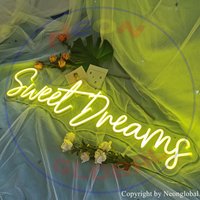 Sweet Dreams Custom Neon Schild Led Kinder Schlafzimmer Licht Hochzeitsschild Party Geburtstag Home Wanddekoration Neonglobal von Neonglobal