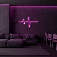 Neon Schild - Pulse Schild, Benutzerdefinierte Schlafzimmer, Schilder von NeoniaDesign