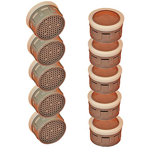 10er-Pack Neoperl Honeycomb Perlator Spar-Strahlregler Einsatz Größe 22/24-6 Liter/Minute 10er-Pack Neoperl Honeycomb Perlator Spar-Strahlregler Einsatz Größe 22/24-6 Liter/Minute von Neoperl