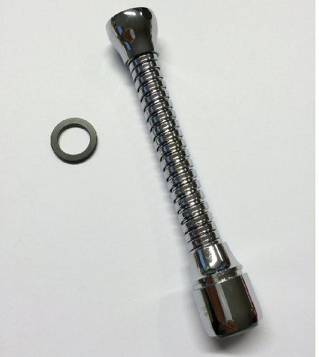 NEOPERL Hahnschlauch M22 (Gewinde: 22mm) mit Perlator flexibler Schlauch Wasserhahn Hahn Waschbecken von Neoperl