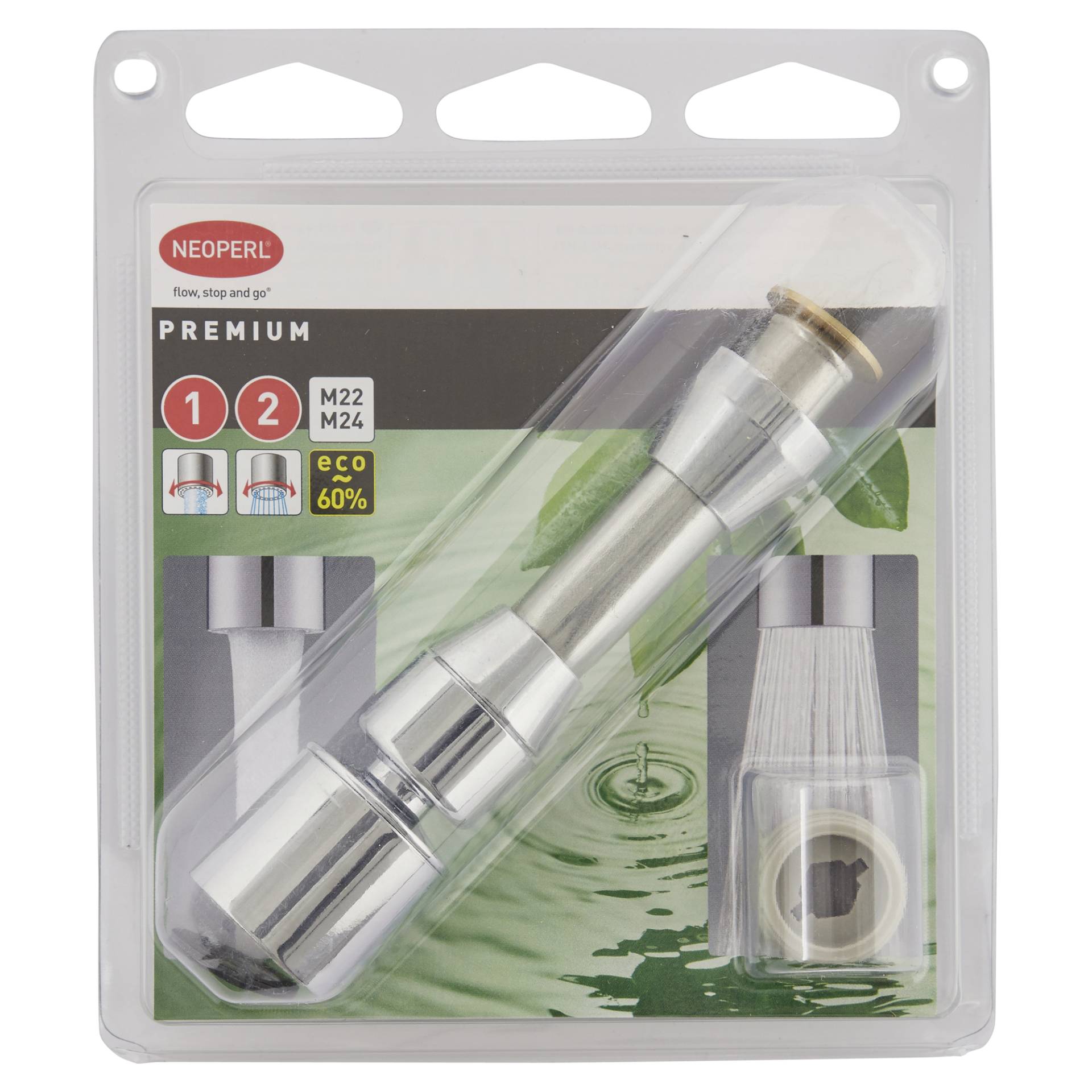 Neoperl Umstellstrahlregler M22/M24 6,8 l/min mit Kugelgelenk Neoperl Umstellstrahlregler M22/M24 6,8 l/min mit Kugelgelenk von Neoperl