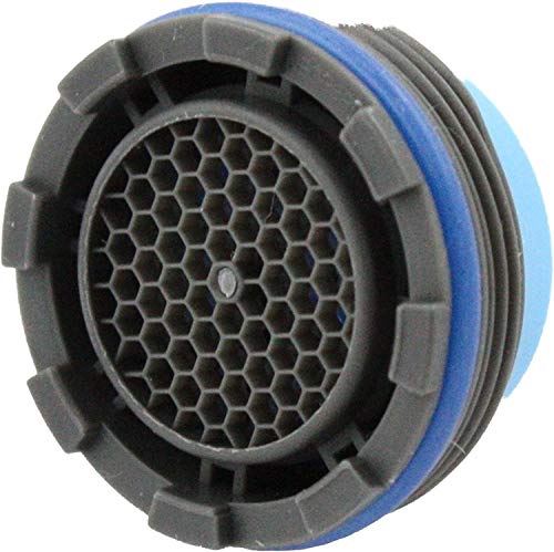 Neoperl Belüfter 5 Stück Cachè Honeycomb 01510190 Größe M21,5 x 1 mit Schlüssel - Messing oder Edelstahl, Poliert - Wasserhahnzubehör von Neoperl