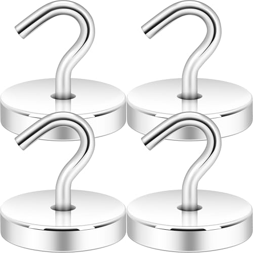 Neosmuk Magnethaken 36, Silver,4 Pack von Neosmuk