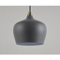 Danish Modern Design Frandsen Cohen Grau Lackierte Hängelampe By Anders Klem Danish Modern Design Frandsen Cohen Grau Lackierte Hängelampe By Anders Klem von NeospaceObjects