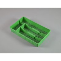 Vintage 1970Er Jahre Hema Grün Perforierter Kunststoff Schublade Organizer Einsatz, Besteck Caddy Vintage 1970Er Jahre Hema Grün Perforierter Kunststoff Schublade Organizer Einsatz, Besteck Caddy von NeospaceObjects