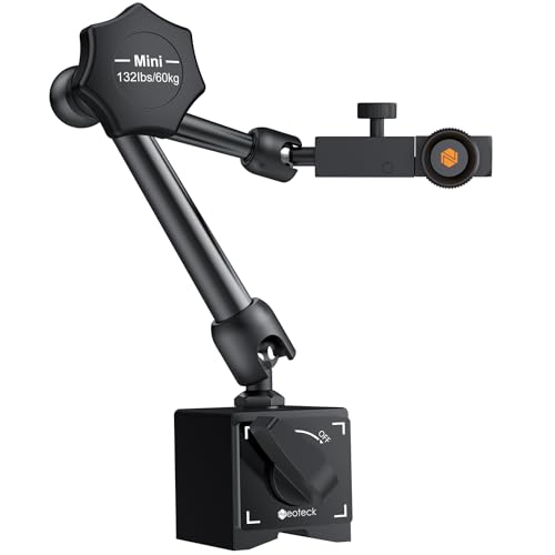 Neoteck Magnetstativ Messstativ für Messuhr Mit Zentralklemmung Magnetische Messuhr Basis Ständer Halter Messstativ 60 kg max. Zugkraft - Schwarz Neoteck Magnetstativ Messstativ für Messuhr Mit Zentralklemmung Magnetische Messuhr Basis Ständer Halter Messstativ 60 kg max. Zugkraft - Schwarz von Neoteck